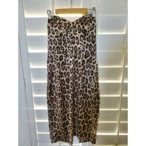 Arden B strapless silk dress